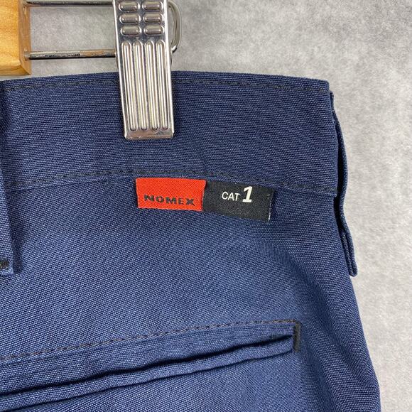 Workrite FR Pants Size 35 (Fits 36x32.5) Navy Blue 2112 Nomex ARC 7 Firefighter - Picture 10 of 12